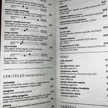Duo’s - drink menu - Tacos Near Me - Pittsburgh, Pennsylvania