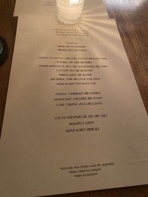 Menu photo 7 Sud 777 Ciudad de Mexico, DIF