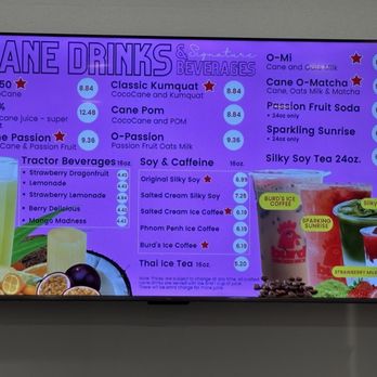 Burd Chicken Rice - Drink menu April 2026 - Cambodian Near Me - Long Beach, California Burd Chicken Rice - Drink menu April 2026 - Cambodian Near Me - Long Beach, California