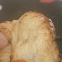 Found a hair on my Garlic Knots (4)