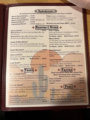 Menu photo 1 Gregorio's Lakewood, CO