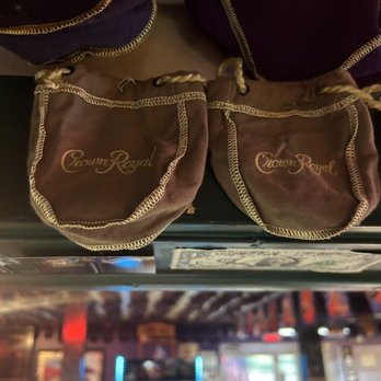 Tyme Out Lounge-Steakhouse - Mini Crown Royal bags. Main lobby - Steakhouses Near Me - Junction City, Kansas Tyme Out Lounge-Steakhouse - Mini Crown Royal bags. Main lobby - Steakhouses Near Me - Junction City, Kansas