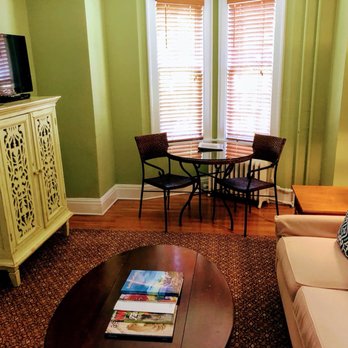 Princess Anne Hotel - living area of my room - Hotels Near Me - Asheville, North Carolina