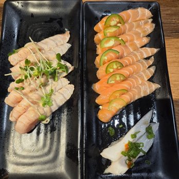 Neko Supremo - Seared Salmon and Yuzu Salmon - Japanese Near Me - Las Vegas, Nevada