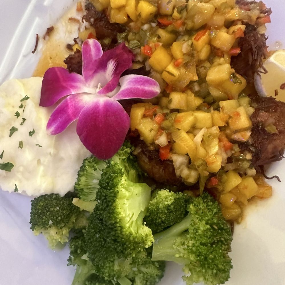 Coconut Crusted Snapper