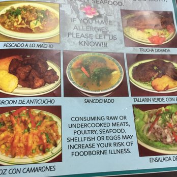 Sabor Peruano - Menu - Peruvian Near Me - Fairfield, Ohio