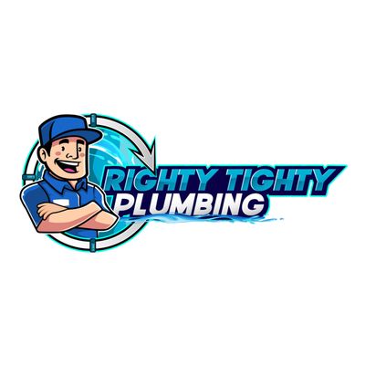 Righty Tighty Plumbing Logo