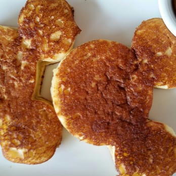 Ama Ama Restaurant - Fresh and fluffy Mickey pancakes! - New American Near Me - Kapolei, Hawaii