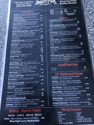 Menu photo 3 Ralph's Place Cape Coral, FL Menu photo 3 Ralph's Place Cape Coral, FL