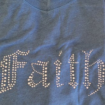 Mickey's Place - Rhinestone wording - Embroidery & Crochet Near Me - Moriarty, New Mexico