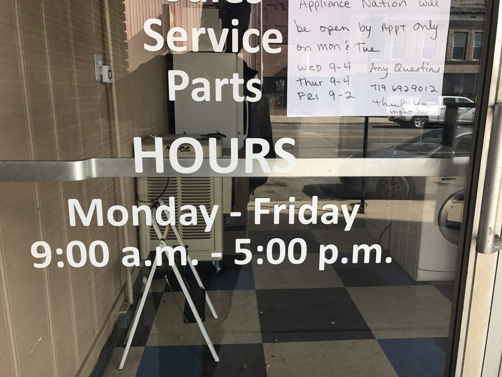 APPLIANCE NATION Updated June 2024 410 N Santa Fe Ave, Pueblo