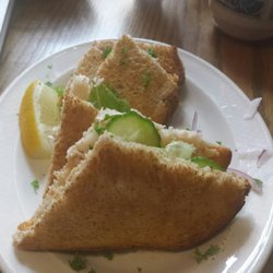 The Purple Heather - Crab sandwich.