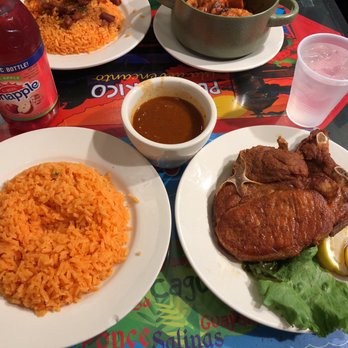 Casa Adela - Fried pork chops, rice and red beans - Latin American Near Me - New York, New York Casa Adela - Fried pork chops, rice and red beans - Latin American Near Me - New York, New York