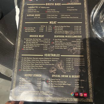 Honolulu Hotpot Hale - Menu - Hot Pot Near Me - Honolulu, Hawaii