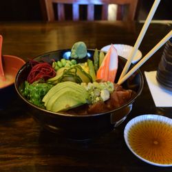 Takano japanese ramen,sushi - Marinated Tuna Poke Bowl