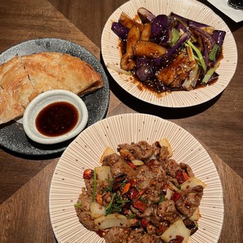 Antidote - Scallions pancake, Spciy cumin lamb, Eggplants with Garlic Sauce - Cocktail Bars Near Me - Brooklyn, New York Antidote - Scallions pancake, Spciy cumin lamb, Eggplants with Garlic Sauce - Cocktail Bars Near Me - Brooklyn, New York