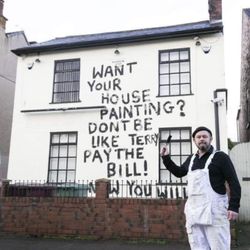 Kingbrush painting - Picture of painted home