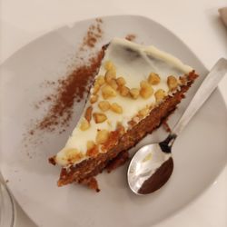 Carmencita - Tarta de zanahoria del menú de brunch