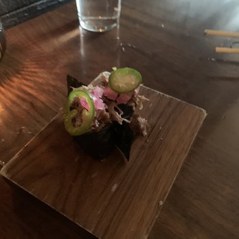 Uchiko Austin - Wagyu Roll - Sushi Bars Near Me - Austin, Texas Uchiko Austin - Wagyu Roll - Sushi Bars Near Me - Austin, Texas