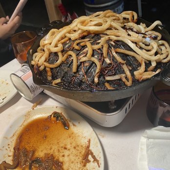 Dr. Clark - Udon noodles stuck to the grill. - Japanese Near Me - New York, New York Dr. Clark - Udon noodles stuck to the grill. - Japanese Near Me - New York, New York