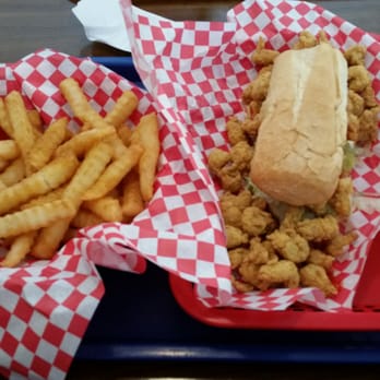 The Boiling Pot - Crawfish poboy, with a side of French fries - Seafood Near Me - Mobile, Alabama The Boiling Pot - Crawfish poboy, with a side of French fries - Seafood Near Me - Mobile, Alabama
