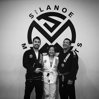 Silanoe Martial Arts - W/ Professor Gino and Coach Chris on the day I got my very 1st stripe!!! - Brazilian Jiu-jitsu Near Me - San Gabriel, California Silanoe Martial Arts - W/ Professor Gino and Coach Chris on the day I got my very 1st stripe!!! - Brazilian Jiu-jitsu Near Me - San Gabriel, California