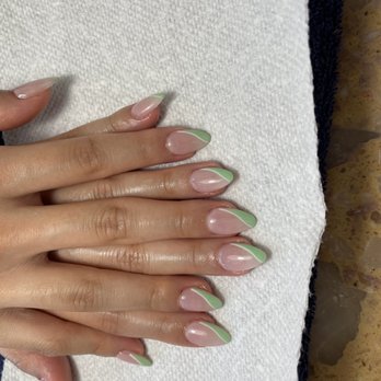 T Spa - acrylic gel mani, taken in store - Nail Salons Near Me - Belmont, Massachusetts