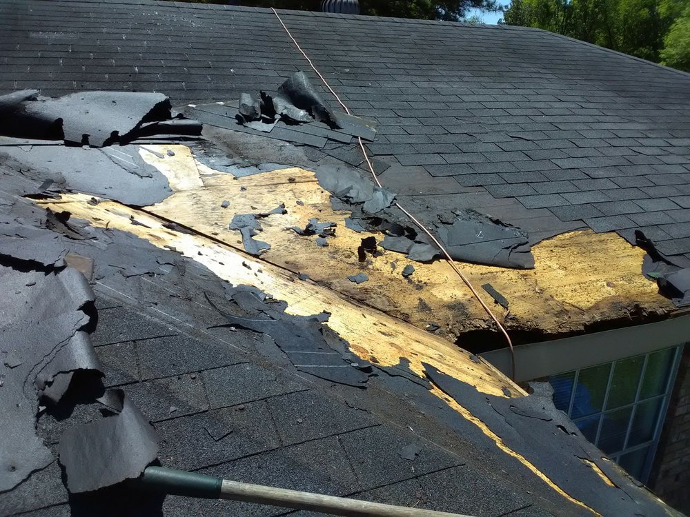 Slide of Bears Cajun Roofing