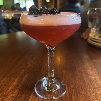 Ocean Prime - Blackberry Zero Proof Cocktail - Seafood Near Me - Beverly Hills, California