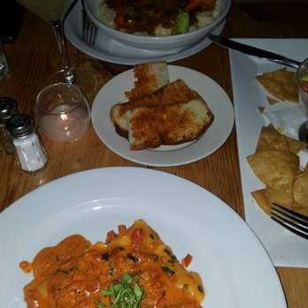 Corner Social - Lobster ravioli (bottom) - New American Near Me - New York, New York Corner Social - Lobster ravioli (bottom) - New American Near Me - New York, New York