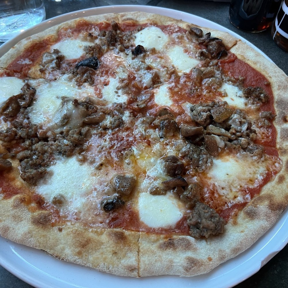 Ambrogio15 Del Mar - SALSICCIA, ASIAGO E PORCINI - Italian Near Me - San Diego, California Ambrogio15 Del Mar - SALSICCIA, ASIAGO E PORCINI - Italian Near Me - San Diego, California