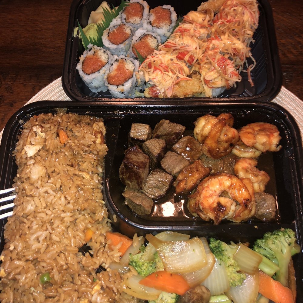 Hibachi Steak and Shrimp Combination Hibachi Steak and Shrimp Combination