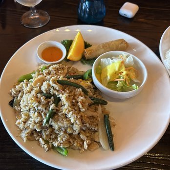 Thai Station Restaurant - 38. Basil Fried Rice - Thai Near Me - Indianapolis, Indiana