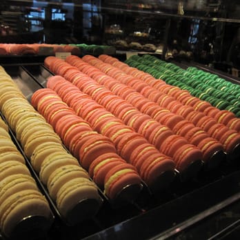 Thierry - Macaron flavors: Vanilla, lychee (macaron de jour), lime - Patisserie/Cake Shop Near Me - Vancouver, British Columbia Thierry - Macaron flavors: Vanilla, lychee (macaron de jour), lime - Patisserie/Cake Shop Near Me - Vancouver, British Columbia