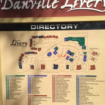 Cold Stone Creamery - Danville Livery Map right in front of Cold Stone. Comes in handy because all the buildings here look the same. - Ice Cream & Frozen Yogurt Near Me - Danville, California