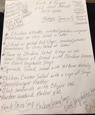 Menu photo 3 Fork & Finger Portsmouth, OH Menu photo 3 Fork & Finger Portsmouth, OH