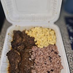 Matson's Deli & Cafe - Brown stew chicken, mac & cheese ,rice & peas