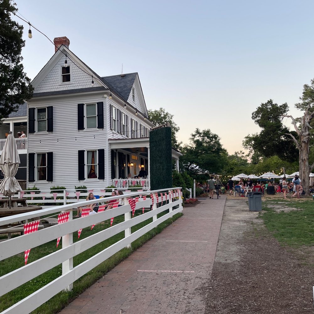 Back Bay's Farmhouse Brewing - Walking up from our parking spot. - Breweries Near Me - Virginia Beach, Virginia Back Bay's Farmhouse Brewing - Walking up from our parking spot. - Breweries Near Me - Virginia Beach, Virginia