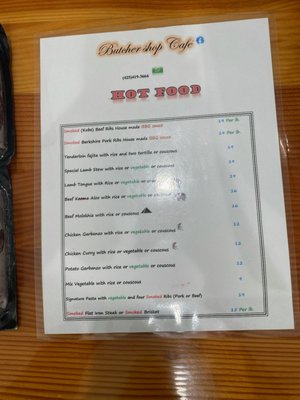 Menu photo 1 The Butcher Shop Cafe Kenmore, WA