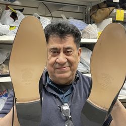 Re-soled ferragamos