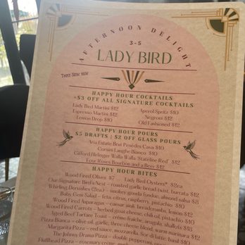 Lady Bird Cultural Society - Happy hour menu - Cocktail Bars Near Me - Bend, Oregon Lady Bird Cultural Society - Happy hour menu - Cocktail Bars Near Me - Bend, Oregon
