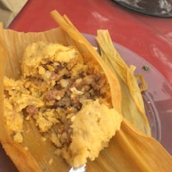 El Patio de las Empanadas - Tamale. Just ok. Not worth getting