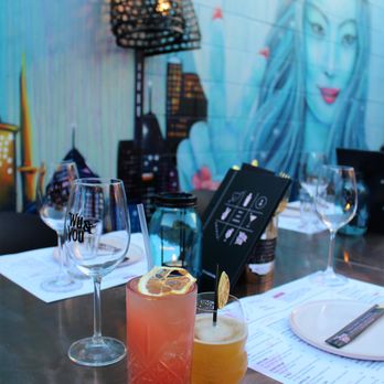 Wu & You - Cocktails in the courtyard - Asian Fusion Near Me - Auckland, AUK