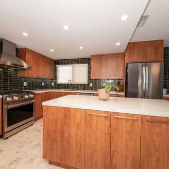 Adar Roofing & Construction - Full kitchen remodel with handcrafted backsplash, upgraded appliances and custom cabinetry. - Roofing Near Me - Winnetka, California