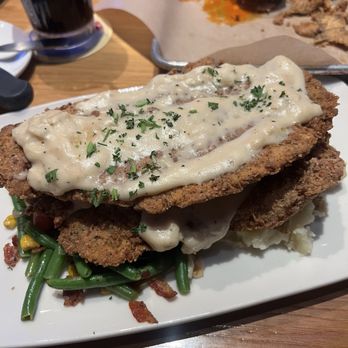 Twin Peaks - Country fried chicken steak - New American Near Me - Tempe, Arizona Twin Peaks - Country fried chicken steak - New American Near Me - Tempe, Arizona