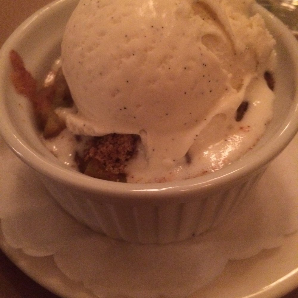 Bistro La Source - Apple crumble - French Near Me - Jersey City, New Jersey Bistro La Source - Apple crumble - French Near Me - Jersey City, New Jersey