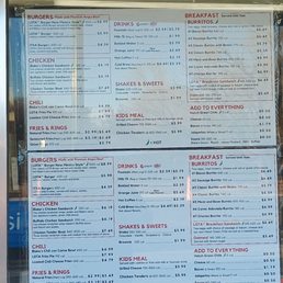 Menu as of 3/20/2025 Menu as of 3/20/2025