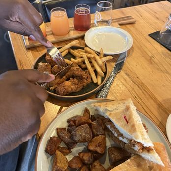 44 Mills Kitchen + Tap - Kids chicken tender and fries - New American Near Me - Concord, North Carolina