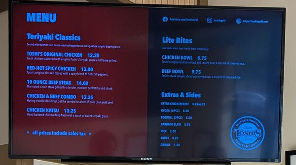 Toshi's Teriyaki Grill by null Toshi's Teriyaki Grill by null