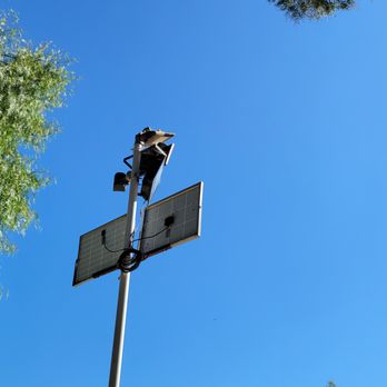 Monteverde Ranch Equestrian Center - Solar lighting in the arenas - Horseback Riding Near Me - Sylmar, California
